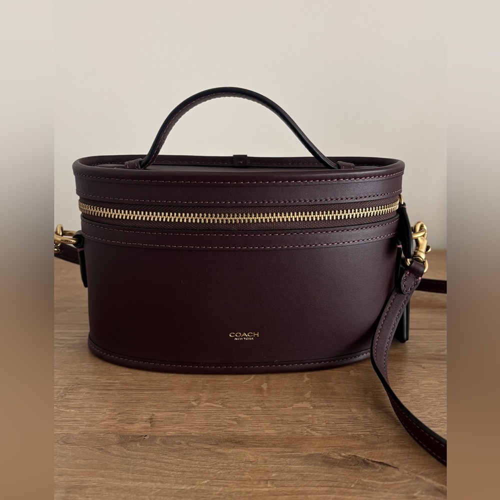 Coach Trail Bag in Black Currant - Like New